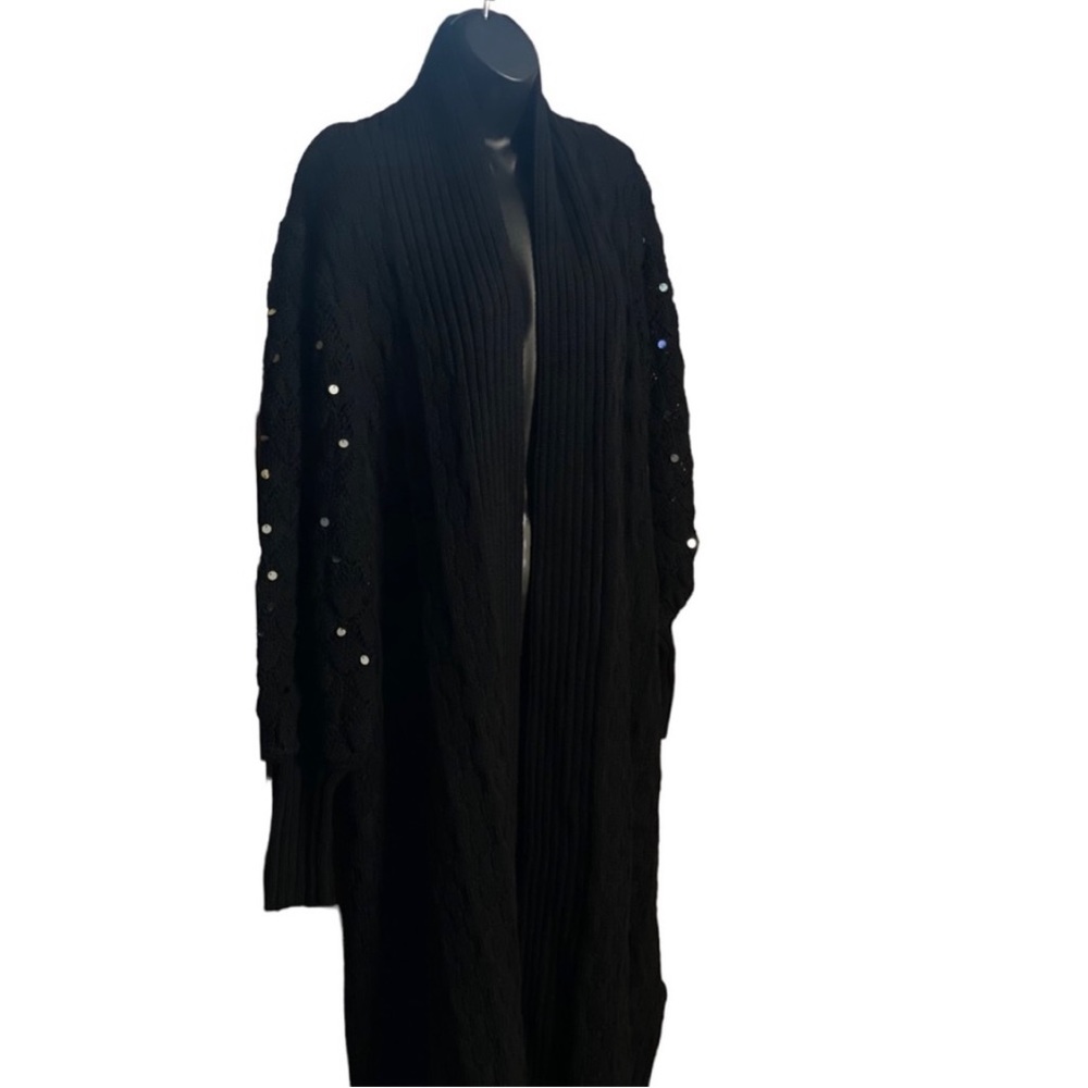 INC embellished sleeve coatigan size large NWT - Picture 2 of 8